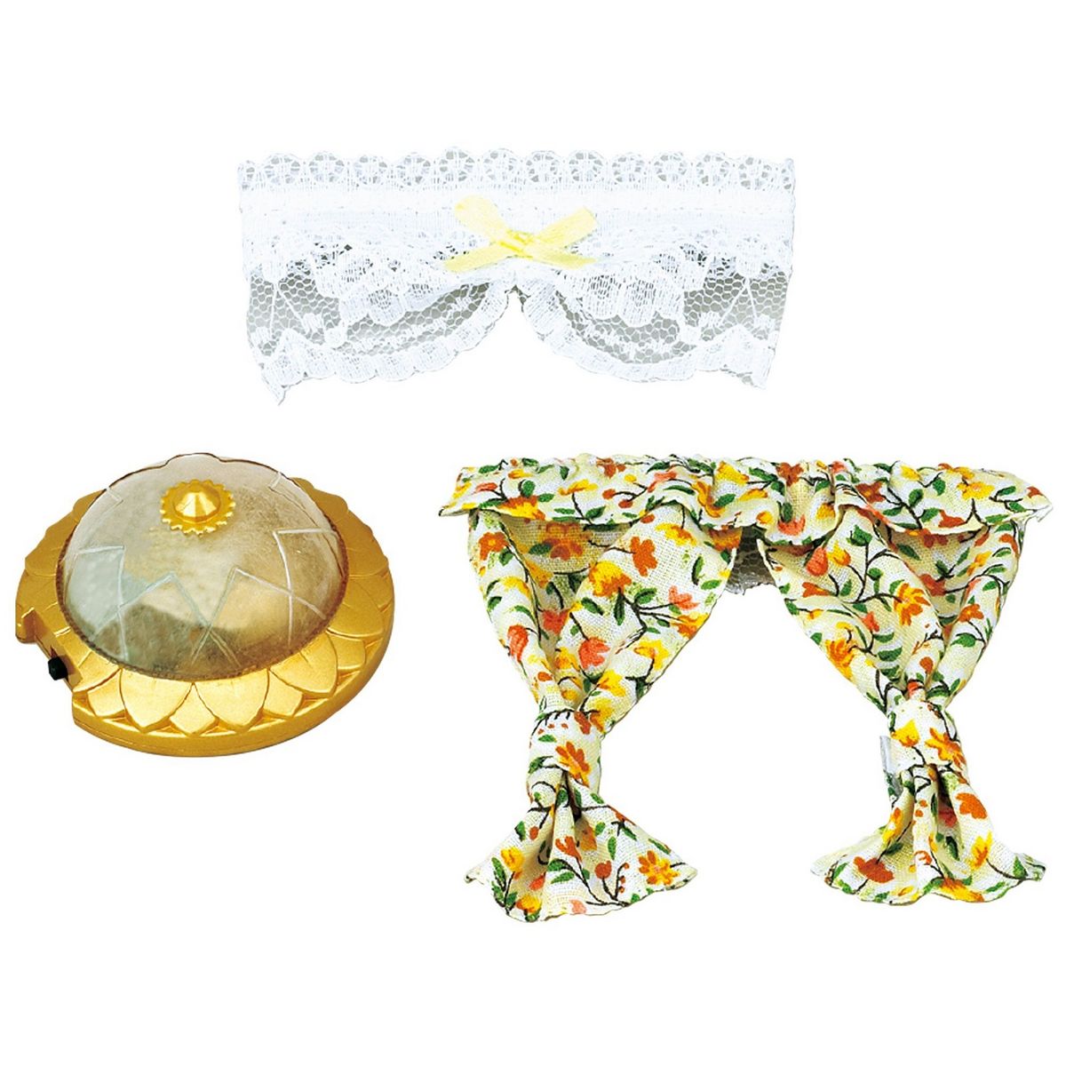 Sylvanian families 4268 Le Set décoration lampe et rideaux-Sylvanian