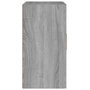 Voir la diapositive 6 : VIDAXL Armoire murale Sonoma gris 60x30x60 cm Bois d ingénierie