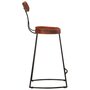 Voir la diapositive 3 : VIDAXL Tabourets de bar lot de 2 49x43x88 cm bois de manguier massif