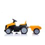 PLAY4FUN Tracteur électrique avec remorque 22W pour Enfant 3km/h