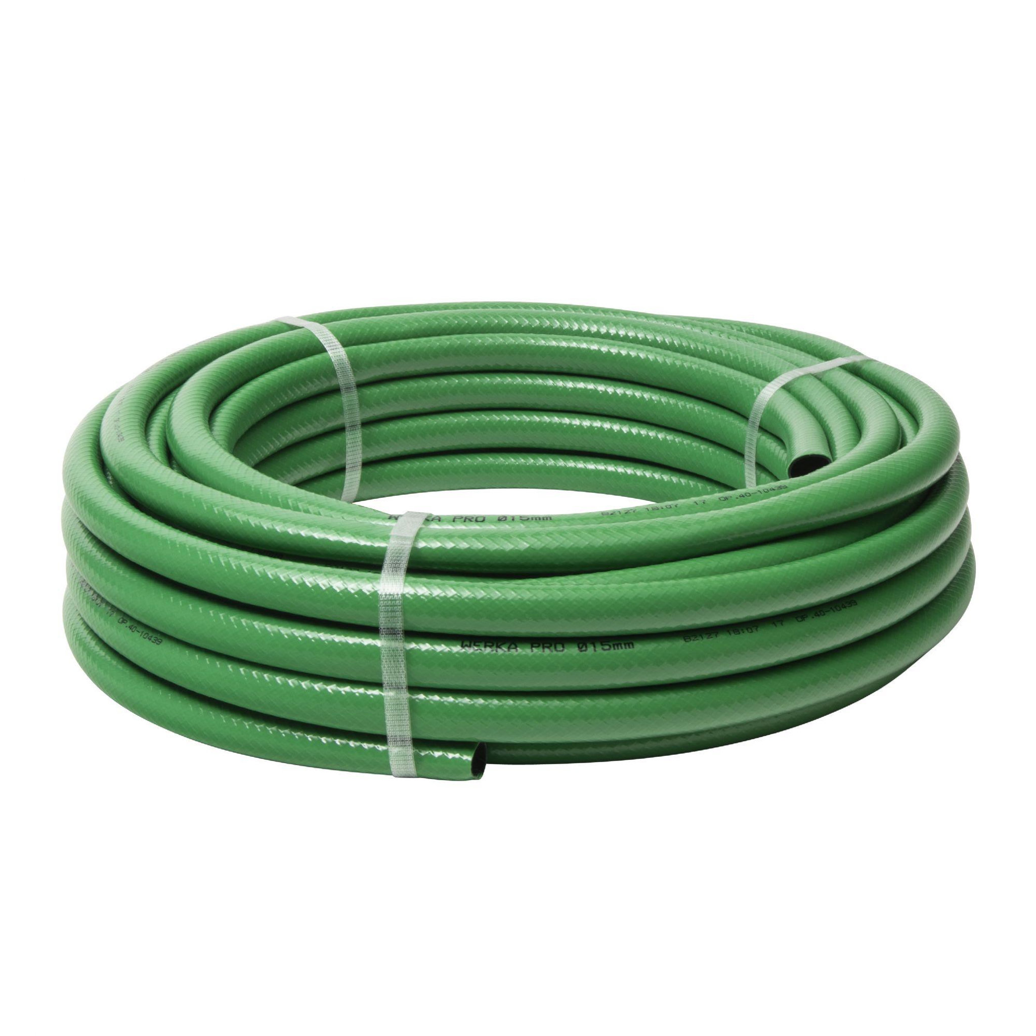 WERKAPRO Tuyau d'arrosage guipé vert ø15mm werka pro  20m