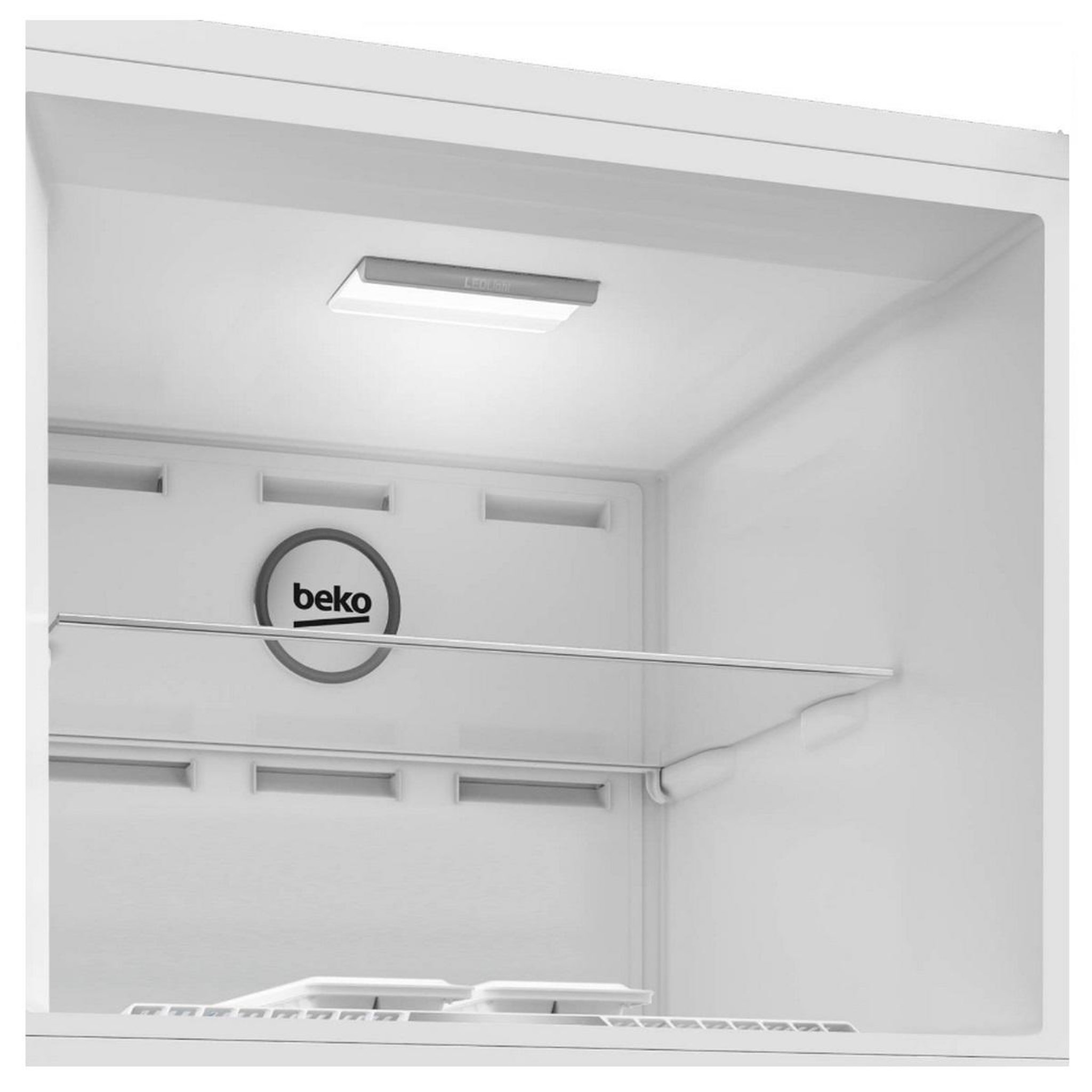 Voir la diapositive 4 : Beko Réfrigérateur combiné 70cm 477l nofrost métal - b5rdne504ldxb