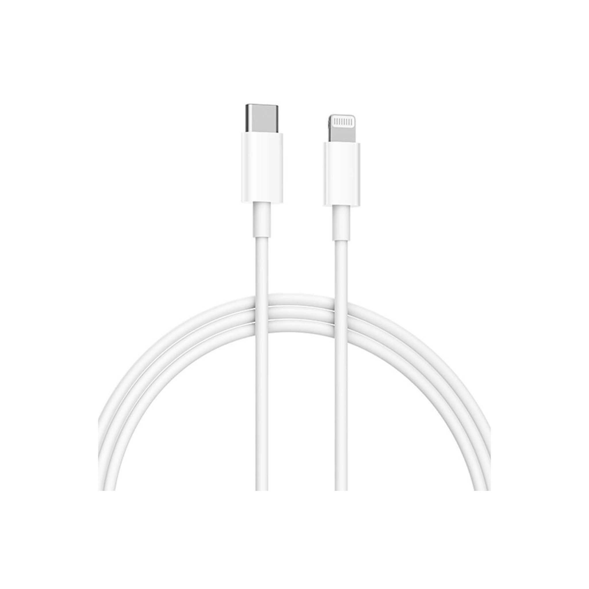 Voir la diapositive 3 : XIAOMI Xiaomi Mi Type-C to Lightning Cable 1m Blanc