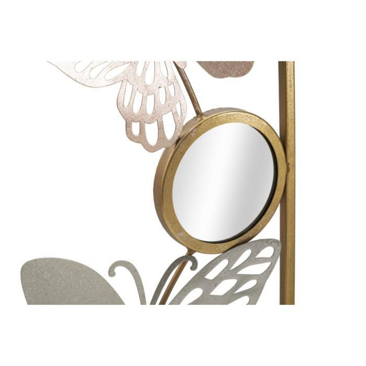 Paris Prix Décoration Murale Encadrée 3 Miroirs  Buttys  90cm Multicolore