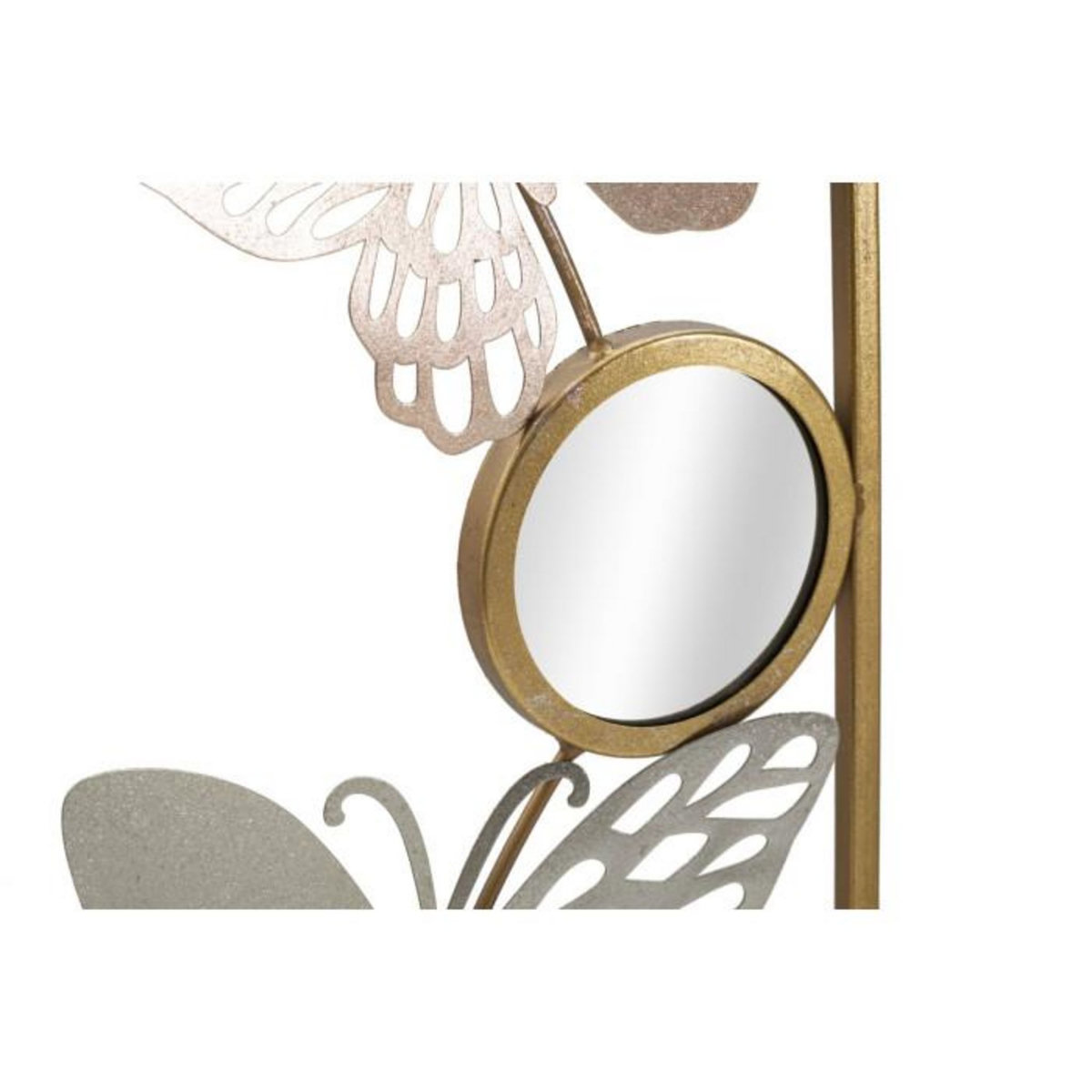 Paris Prix Décoration Murale Encadrée 3 Miroirs  Buttys  90cm Multicolore