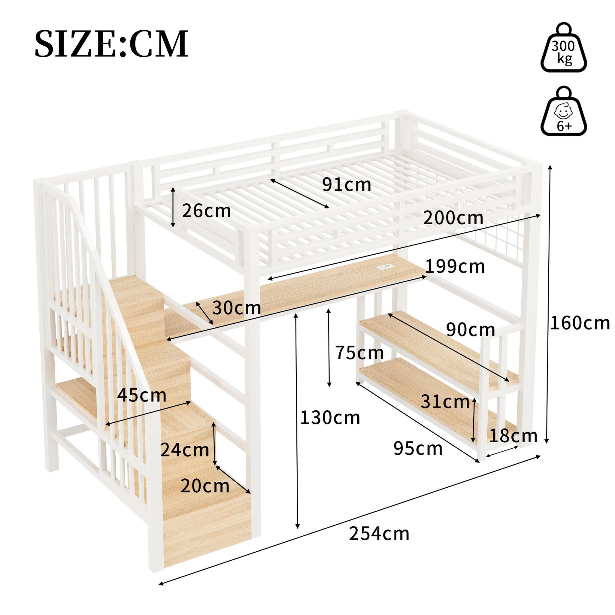 Voir la diapositive 3 : MERAX Lit mezzanine