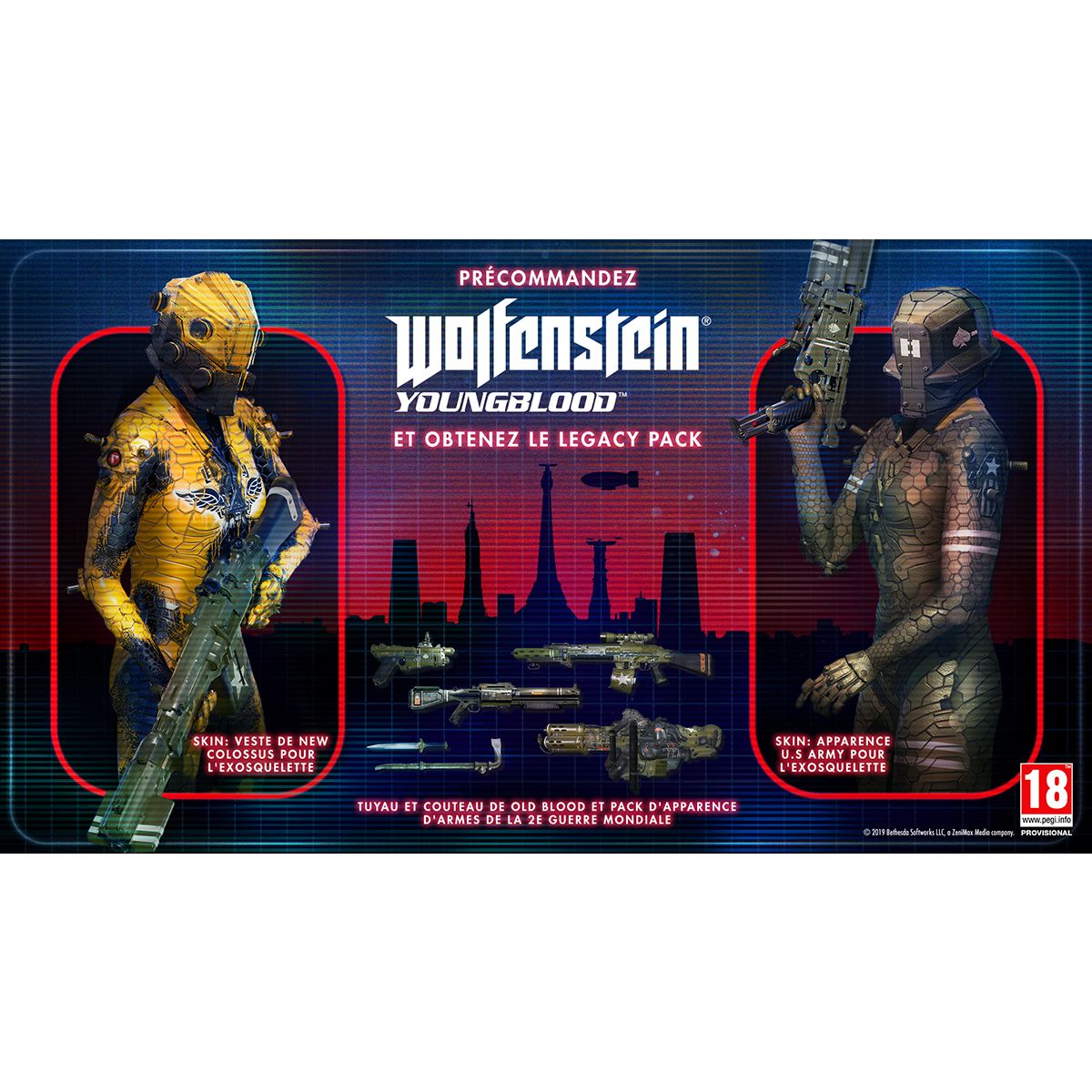 Wolfenstein II : Youngblood Edition Deluxe PS4