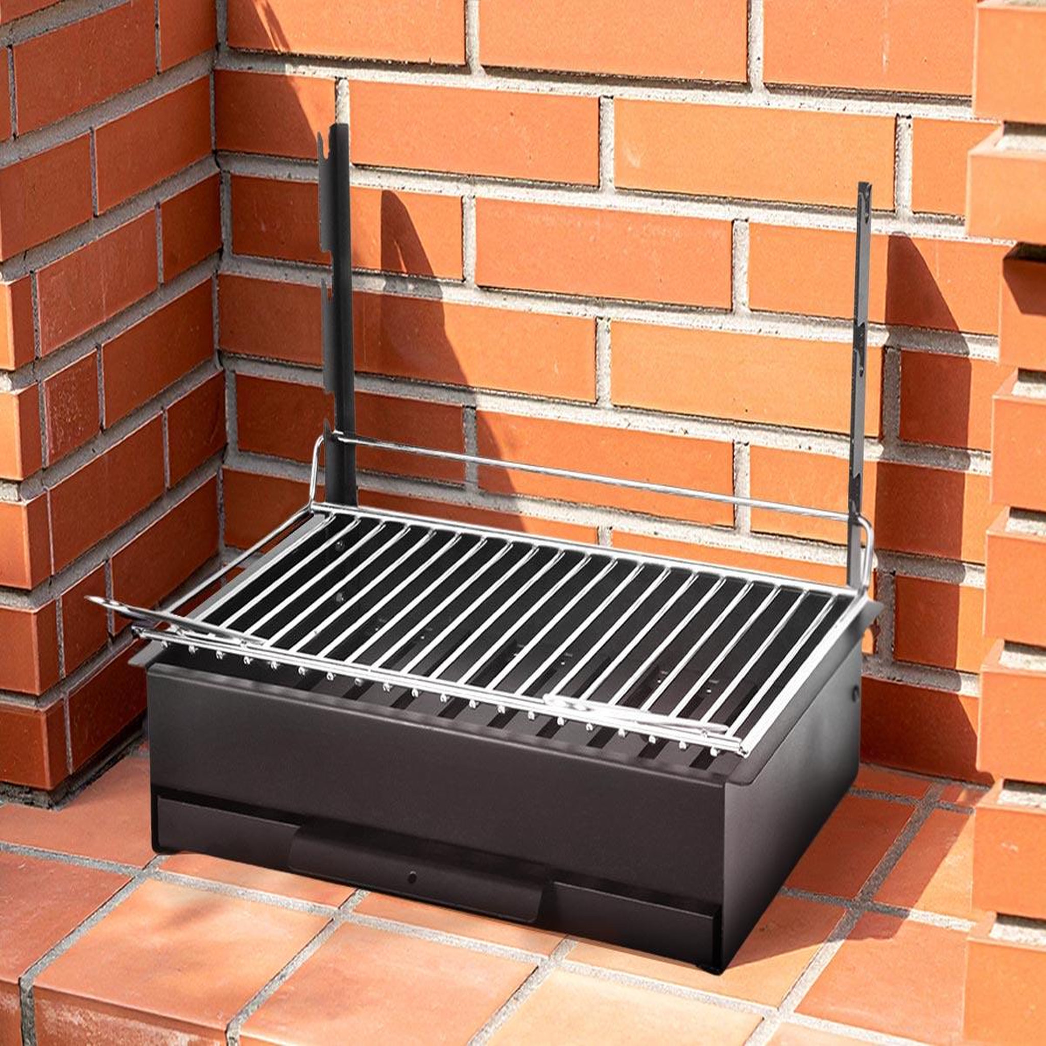 Voir la diapositive 2 : Le marquier Barbecue à charbon original vulcain 48 x 28 cm - le marquier