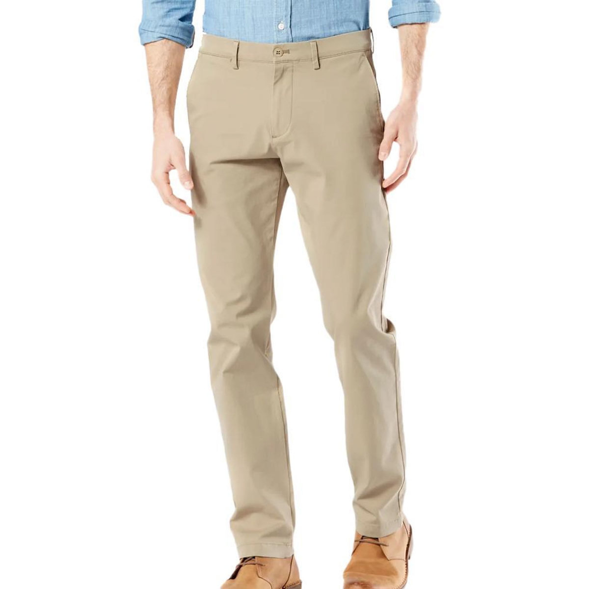 DOCKERS Pantalon Slim Beige Homme Dockers Motion Chino Slim Neutrals 75807-0004