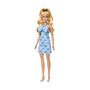 Voir la diapositive 2 : BARBIE Barbie - Poupée Barbie Fashionistas Robe Dos Nu Bleu Layette avec noeud - Barbie - HYT93