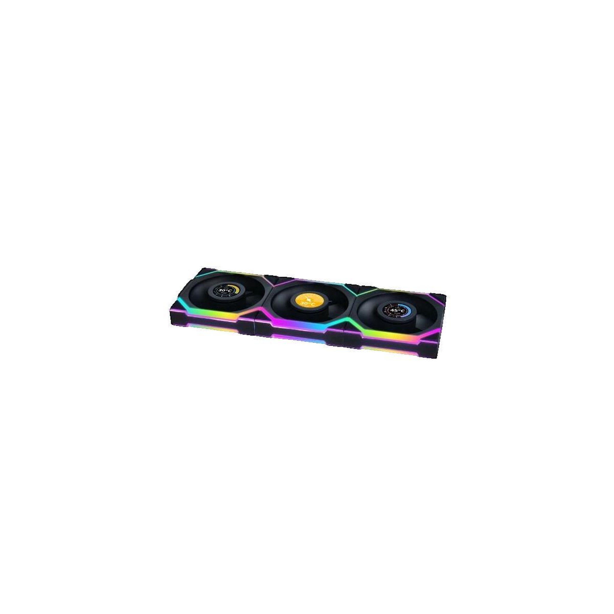 Voir la diapositive 3 : Lian-li Ventilateur Lian Li UNI FAN SL LCD Noir ARGB