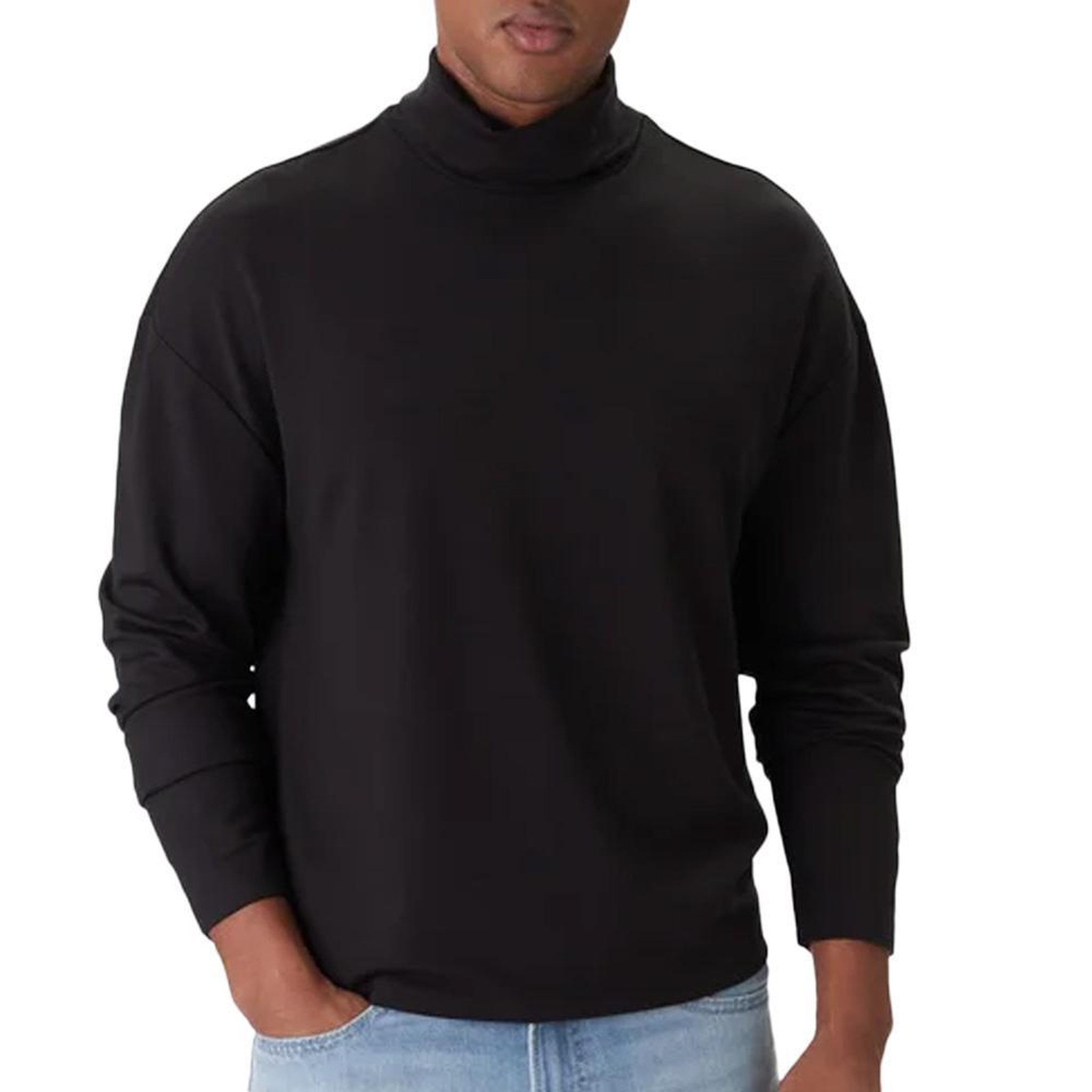 Voir la diapositive 1 : CALVIN KLEIN JEANS Pull Noir Homme Calvin Klein Jeans Compression Knit