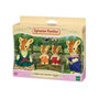Voir la diapositive 2 : EPOCH SYLVANIAN FAMILIES - Famille Girafe - 4 personnages articulés - Orange - Mixte