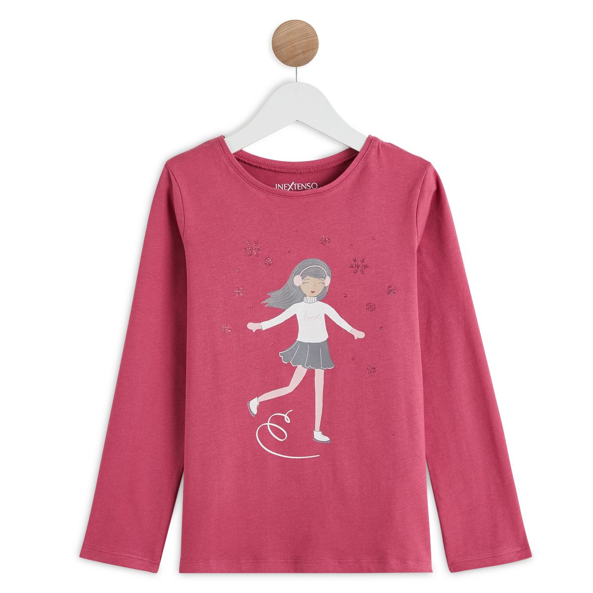 IN EXTENSO T-shirt manches longues fille