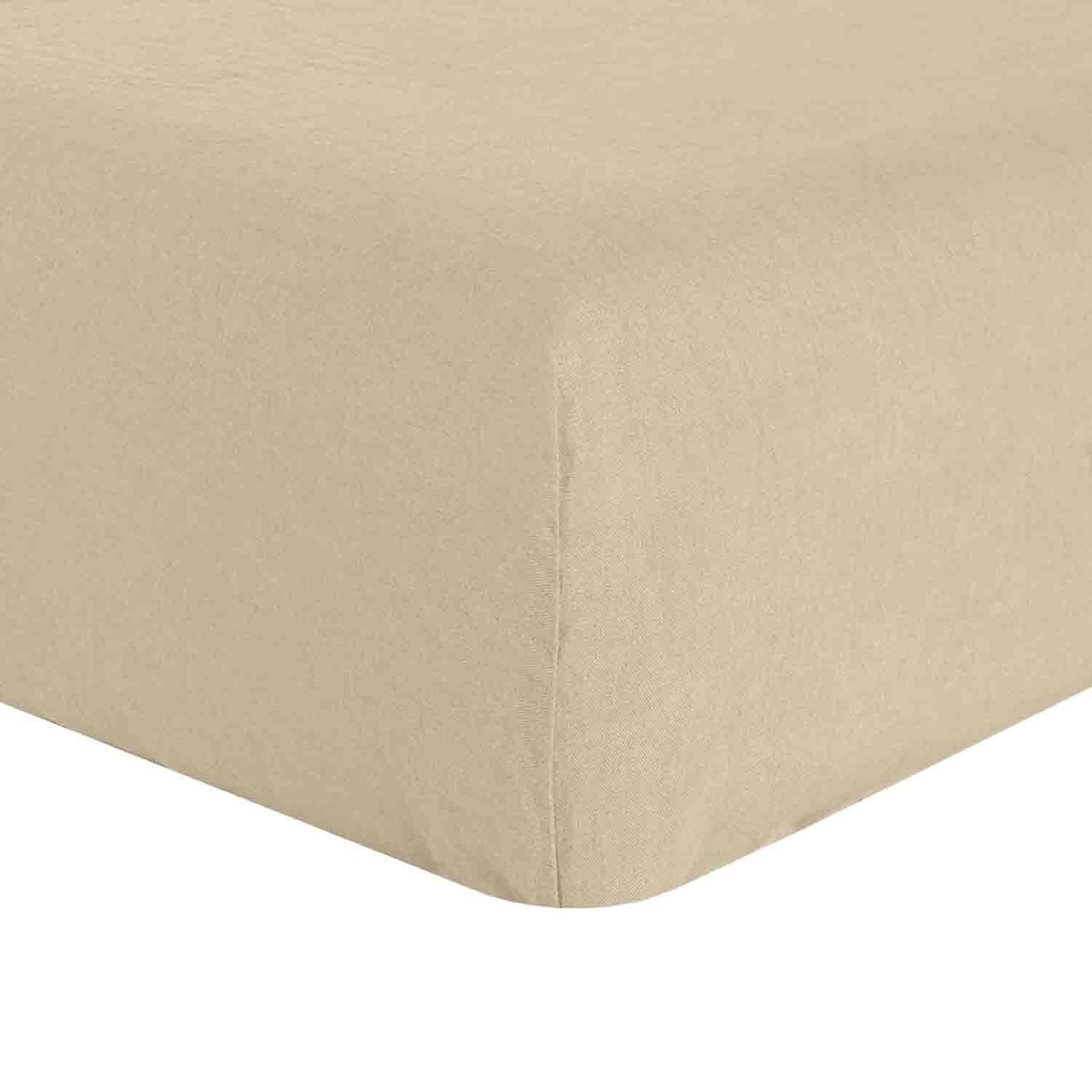 Voir la diapositive 5 : BATON ROUGE Drap housse 100% lin lavé 160g kiwi