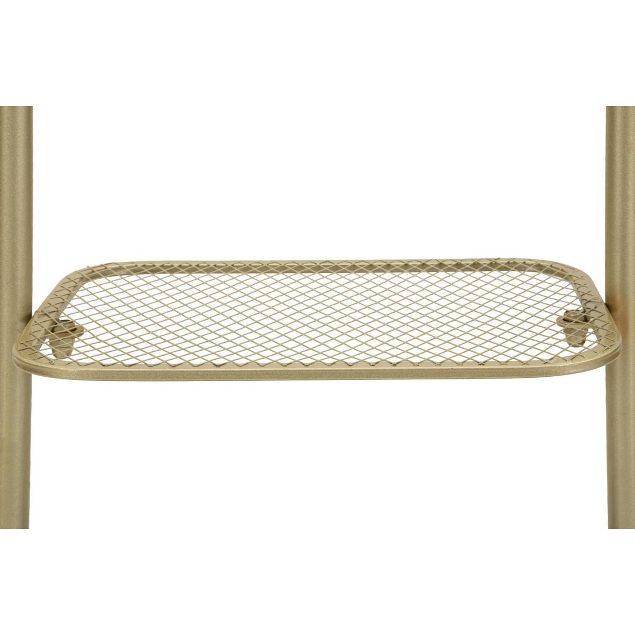 Voir la diapositive 6 : Paris Prix Porte-manteau en métal  olaf  178cm or