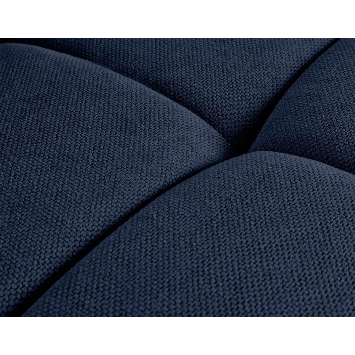 LISA DESIGN Ray - canapé droit 4 places avec double méridienne - assise profonde - en tissu texturé