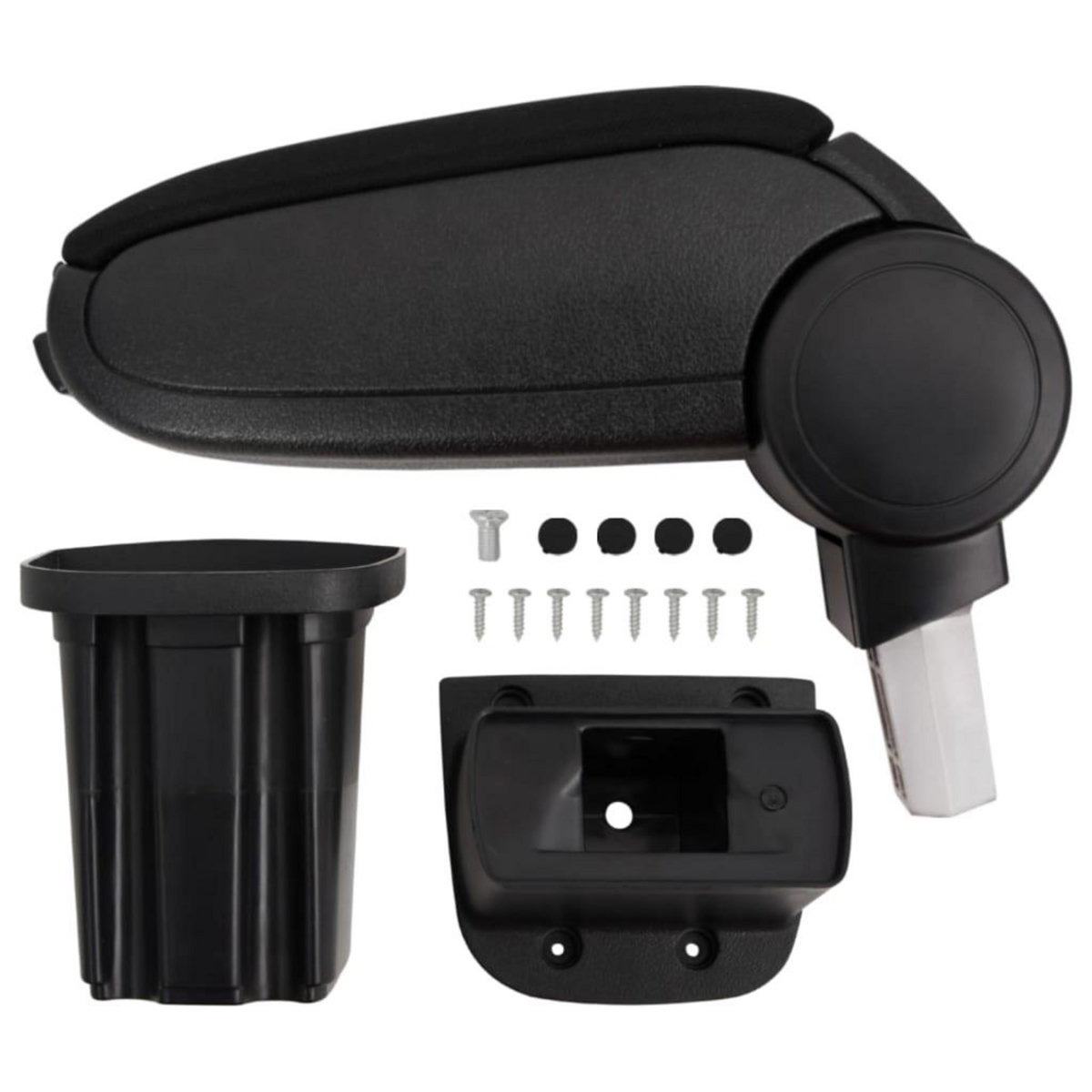 VIDAXL Accoudoir de voiture noir 12x32x(34-50) cm ABS