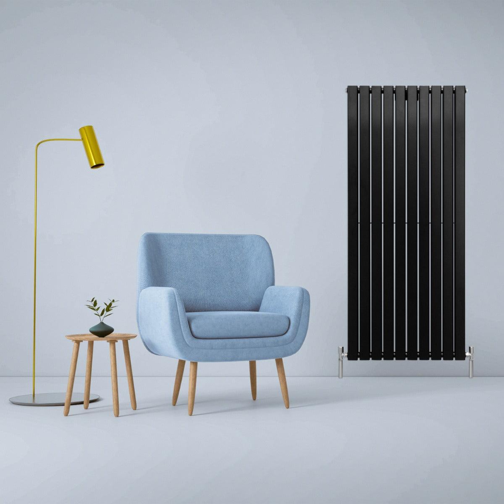 Voir la diapositive 2 : MONSTERSHOP Radiateur plat à 2 panneaux - 1600 x 700 mm