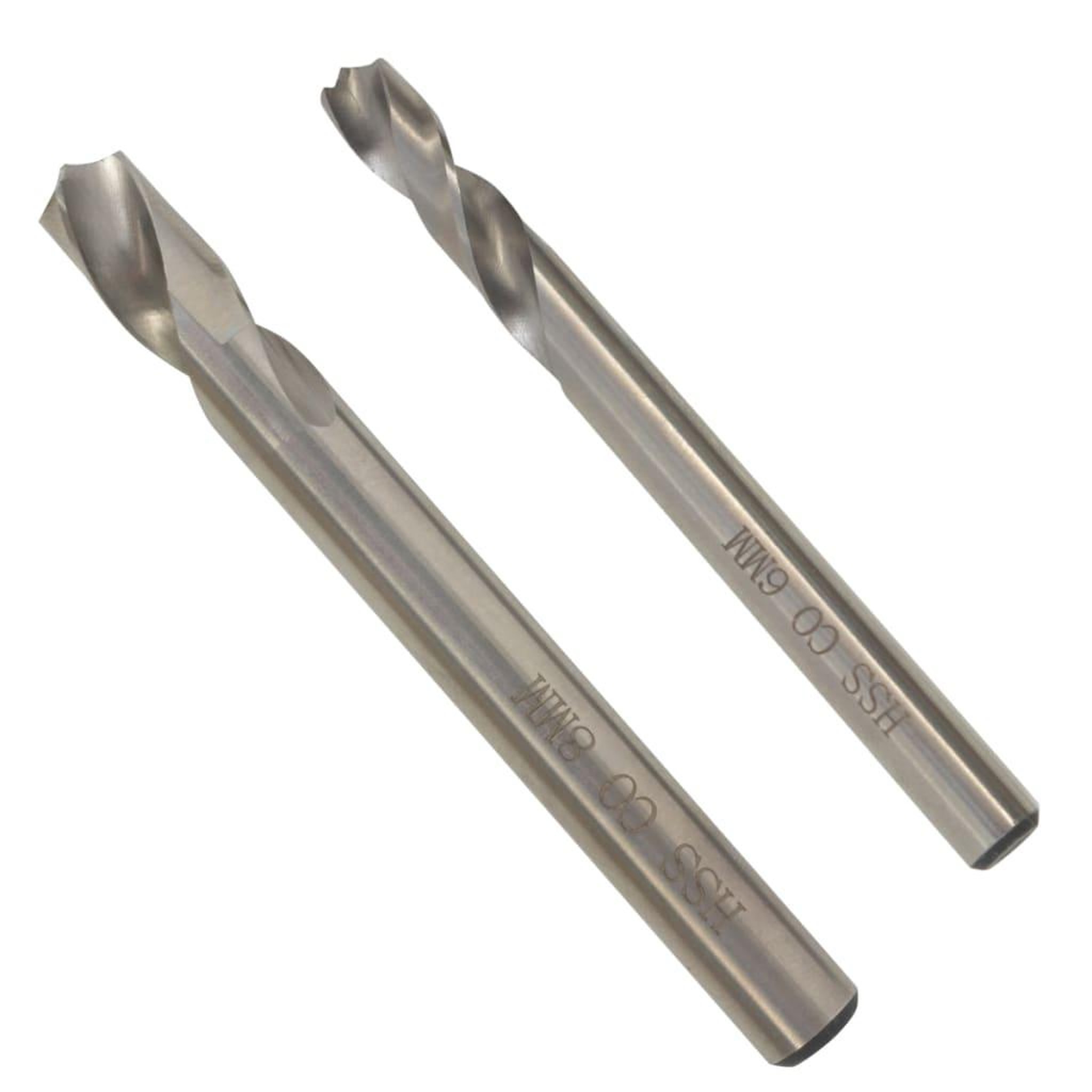 VIDAXL Ensemble de meches Soudage par points 6/8 mm 2 pcs Acier rapide