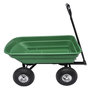 Voir la diapositive 3 : WERKAPRO Chariot remorque de jardin 52 litres WERKA PRO