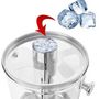 Voir la diapositive 6 : VIDAXL Distributeur de jus en acier inoxydable 3 x 8 L