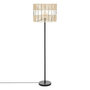 Voir la diapositive 1 : ATMOSPHERA Lampadaire Design  Cosy  150cm Noir & Beige