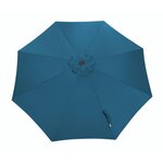 Proloisirs Toile Parasol Mat Droit 300 par 8 Polyester 200gr SD - Bleu