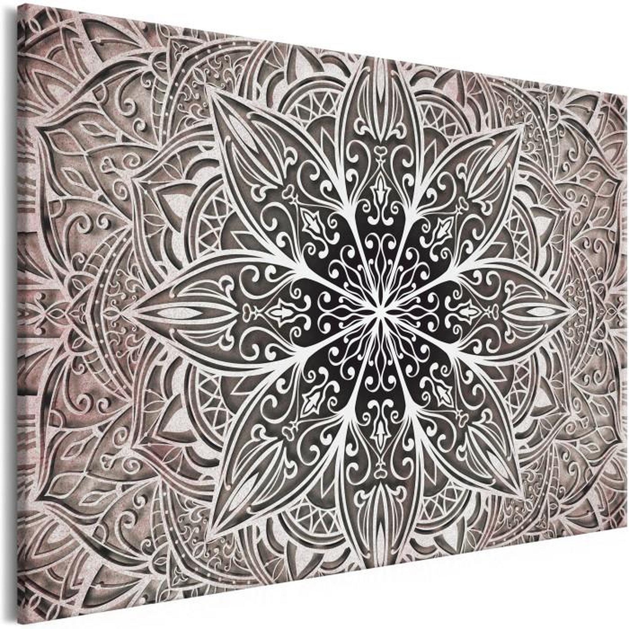 Paris Prix Tableau Imprimé  Oriental Flowers Narrow Pink. Coloris disponibles : Multicolore