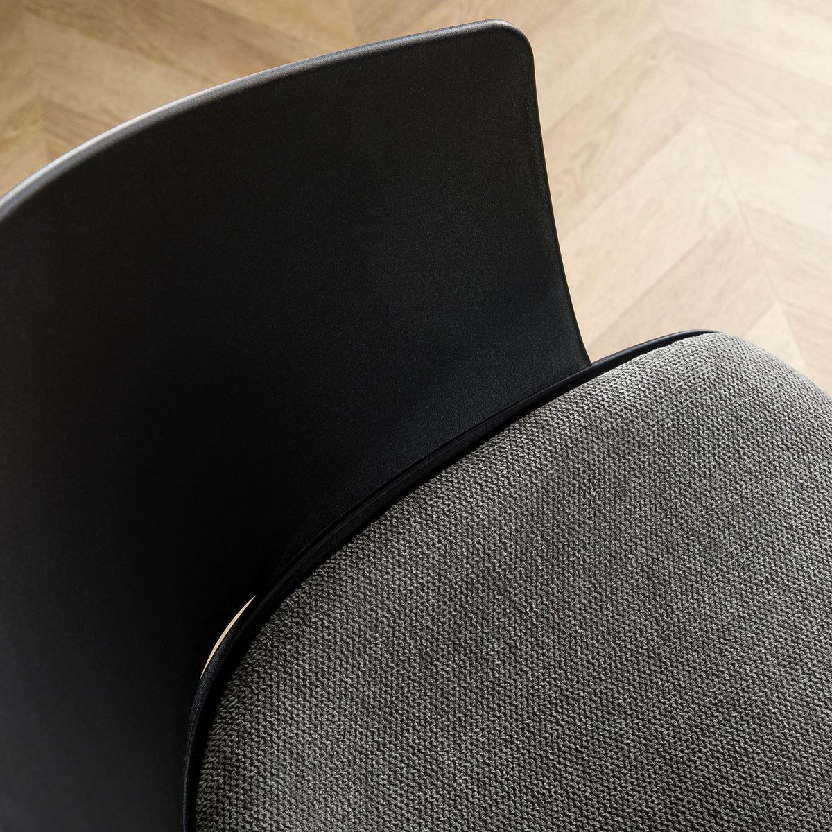 IDIMEX Chaise de bureau pivotante DAGMA, en plastique