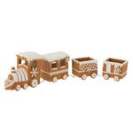 Paris Prix Train Déco  Pain d'Épice  50cm Marron