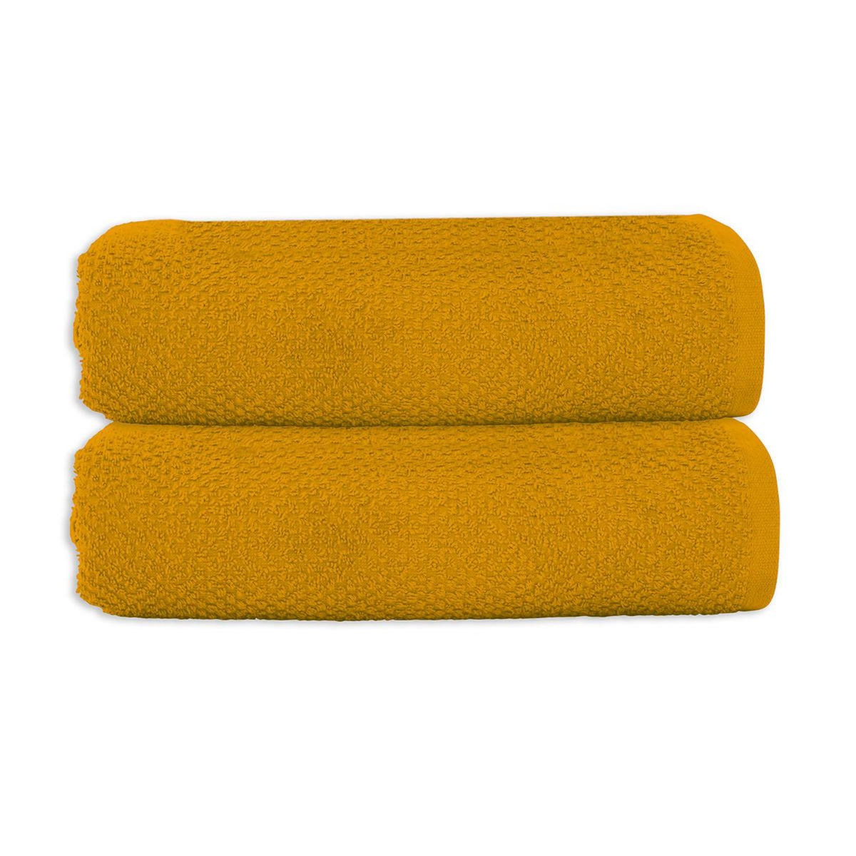 GUY LEVASSEUR Lot 2 serviettes de bain 70x140 coton éponge