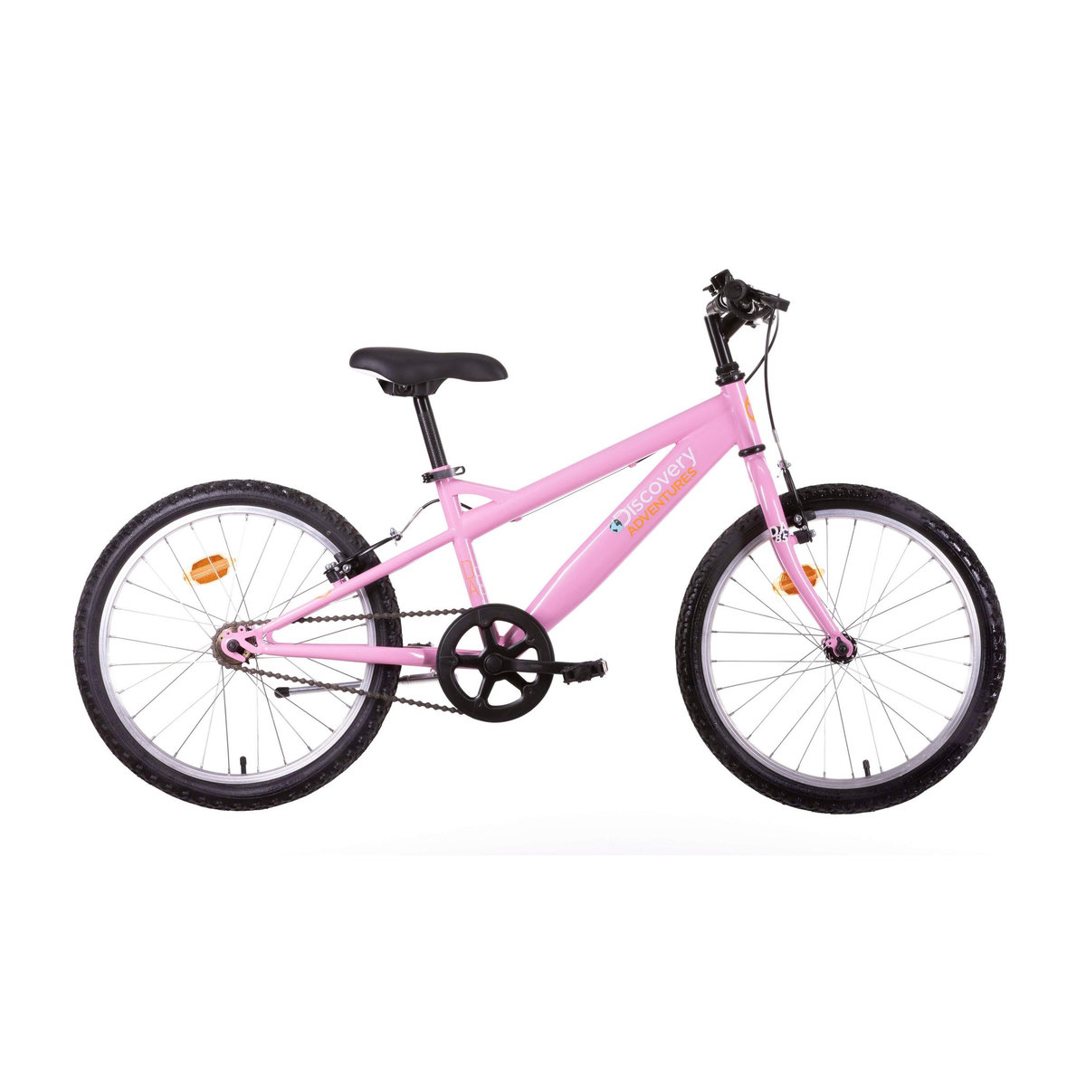 DISCOVERY ADVENTURES Vélo enfant (120/140 cm) - VTT 20''  Fille   Discovery Adventures - Frein V brake - Monovitesse