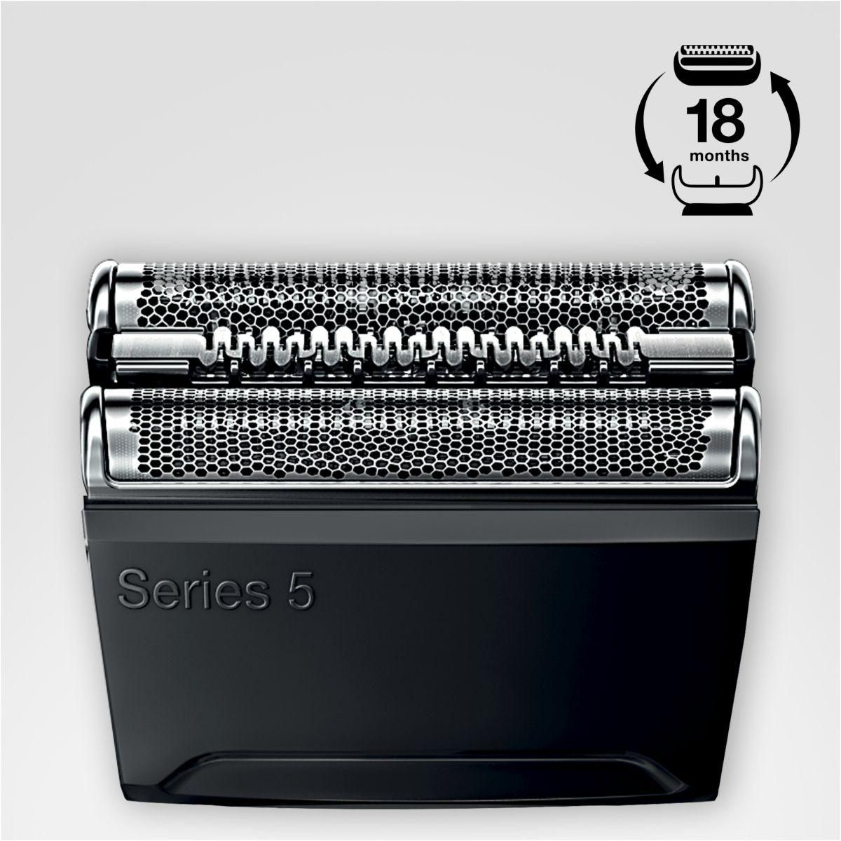 BRAUN Tête de rasoir 52S Série 5 CC (5050CC/5070CC/5080CC