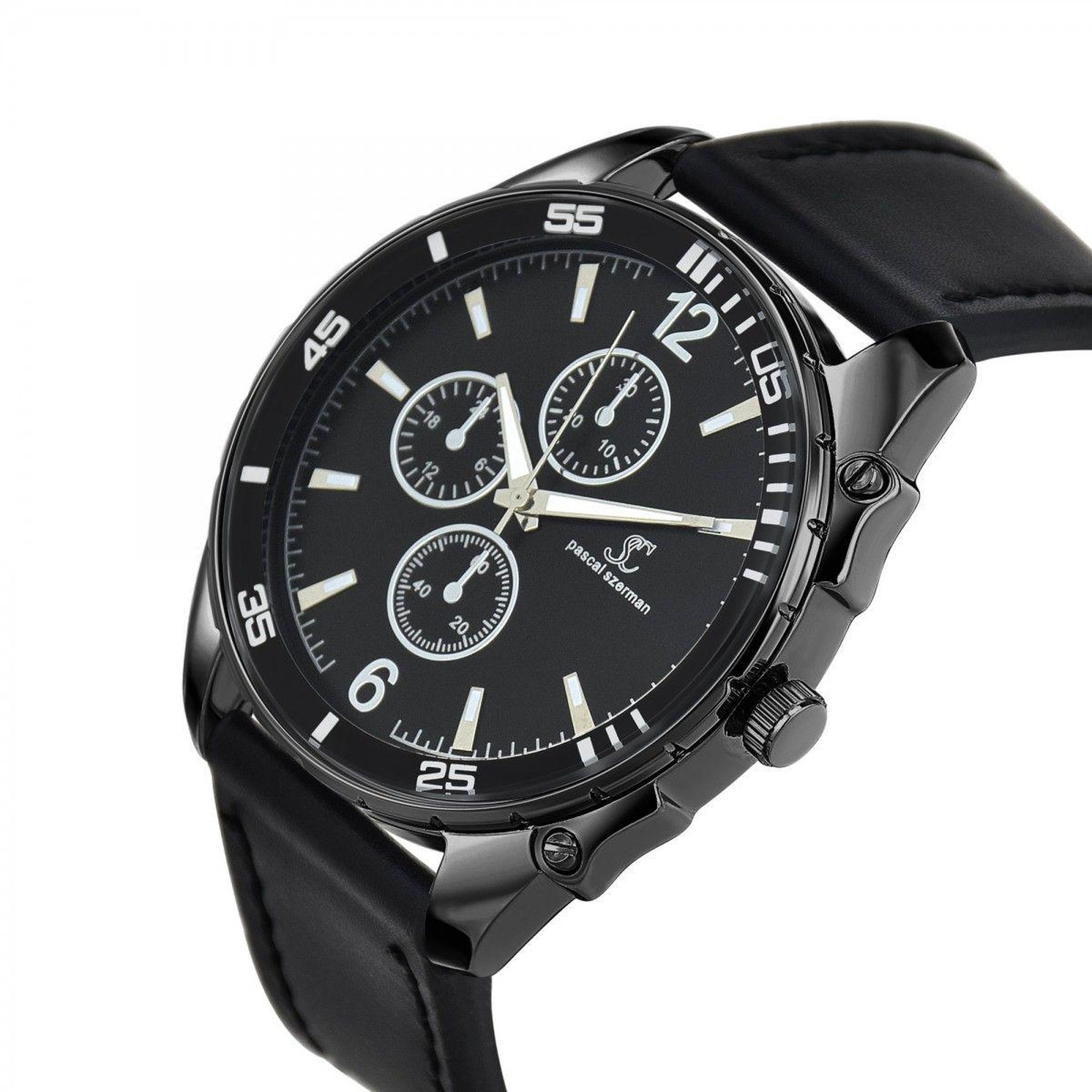 Voir la diapositive 3 : SC CRYSTAL Montre homme quartz par Pascal Szerman