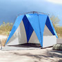 Voir la diapositive 1 : VIDAXL Tente de plage 4 personnes liberation rapide impermeable