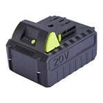 GARDENSTAR Batterie - 20V - Capacité 4AH - Composants SAMSUNG