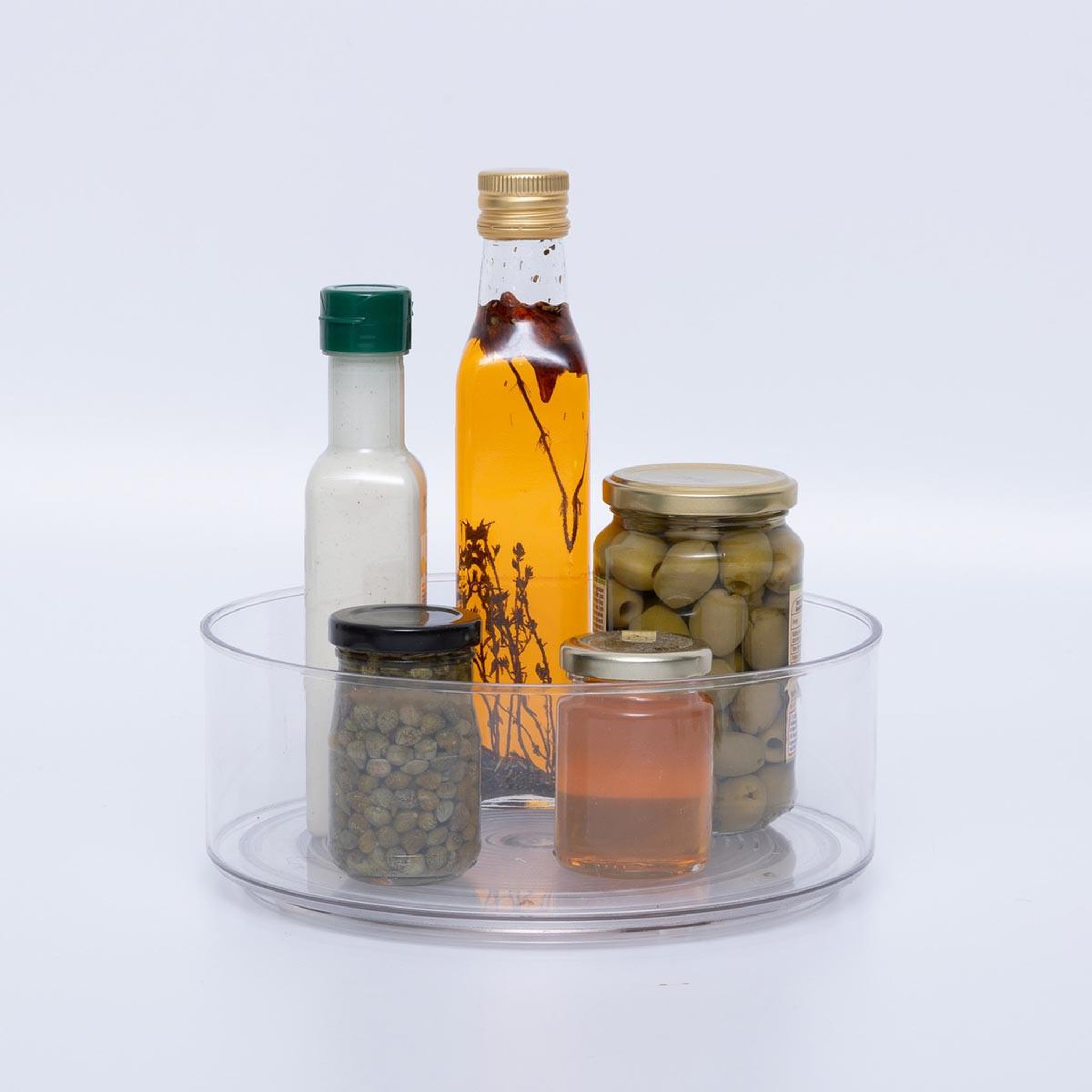 Voir la diapositive 3 : FIVE Plateau rotatif  smart fridge  23cm transparent