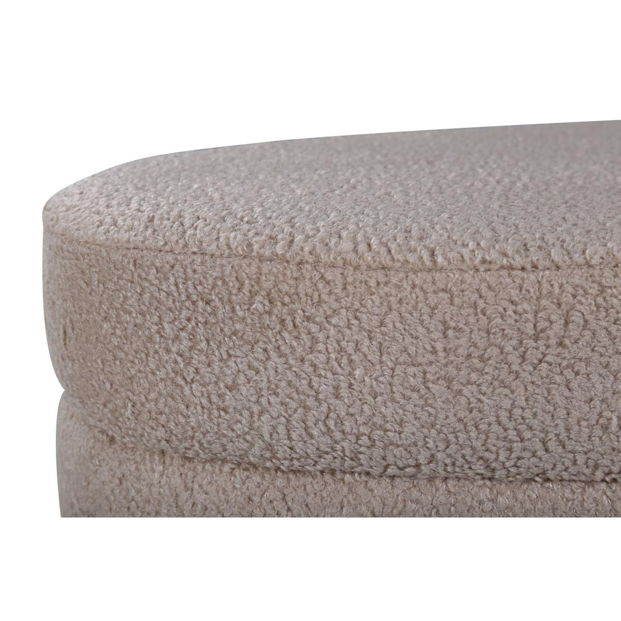 Voir la diapositive 4 : Paris Prix Pouf design bouclette  otto  100cm beige