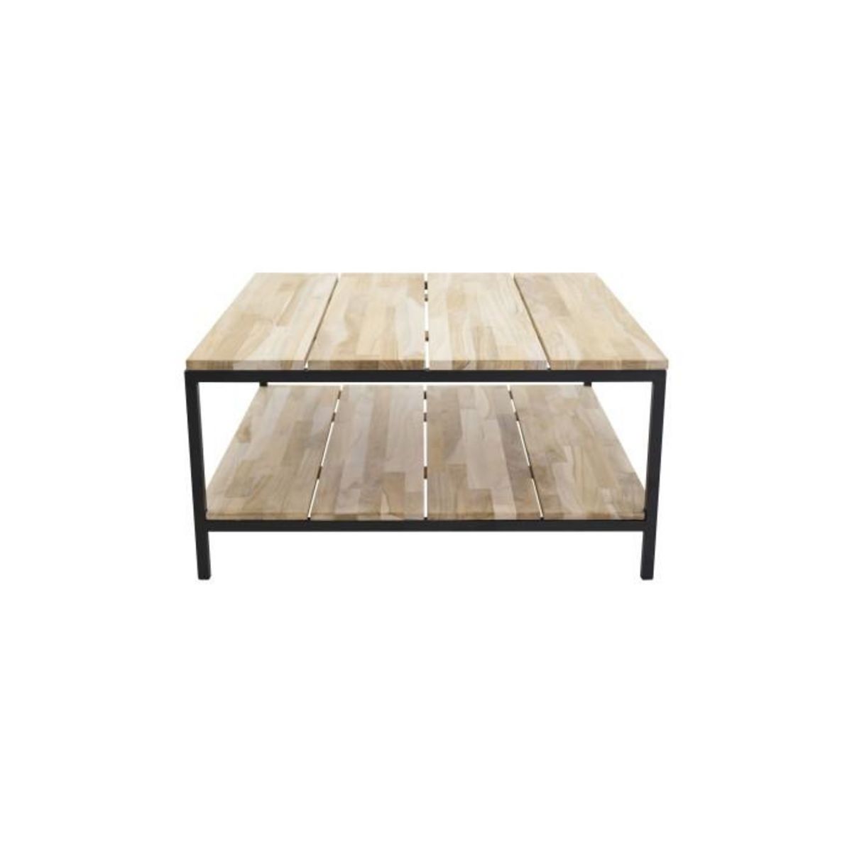 Paris Prix Table Basse en Teck  Cirebon  80cm Naturel