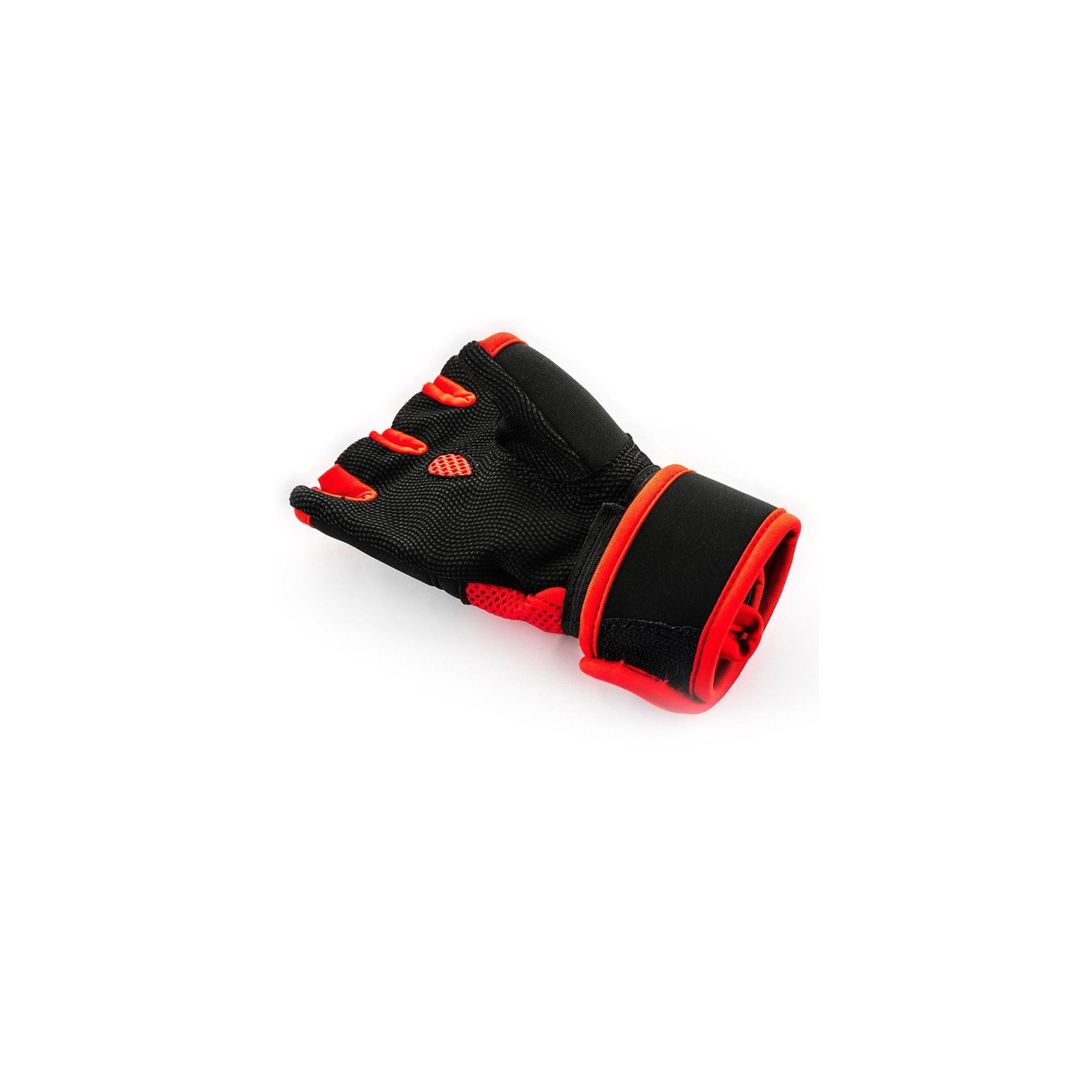Voir la diapositive 4 : UFC Mitaines sous gant Gel - UFC - Noir et rouge - Taille S/M