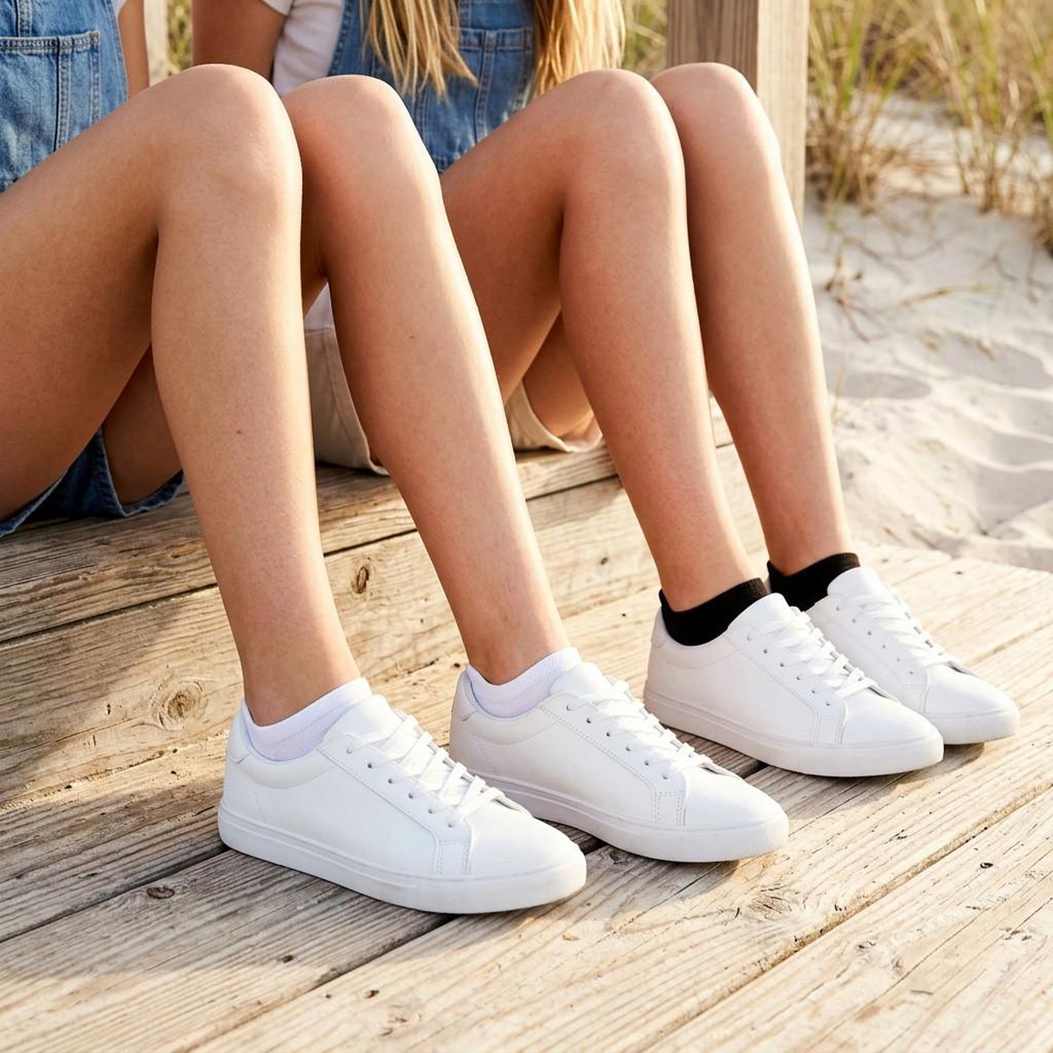Voir la diapositive 3 : ROXY Roxy chaussettes fille sneaker pack 6 (lot) - coton respirant