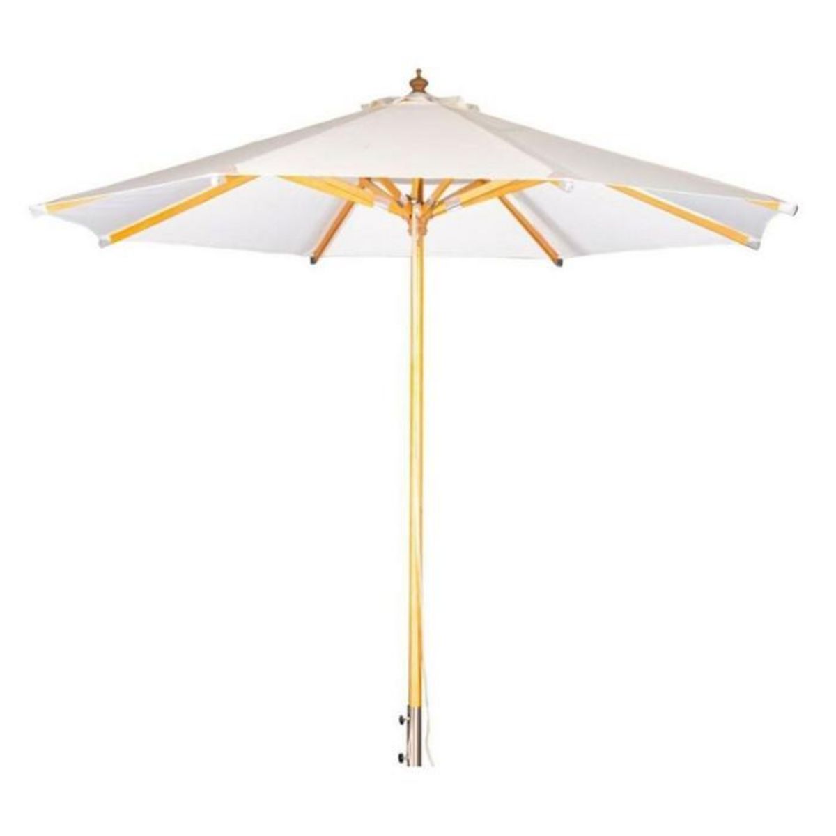 Paris Prix Parasol Design en Bois  Naxos  300cm Naturel