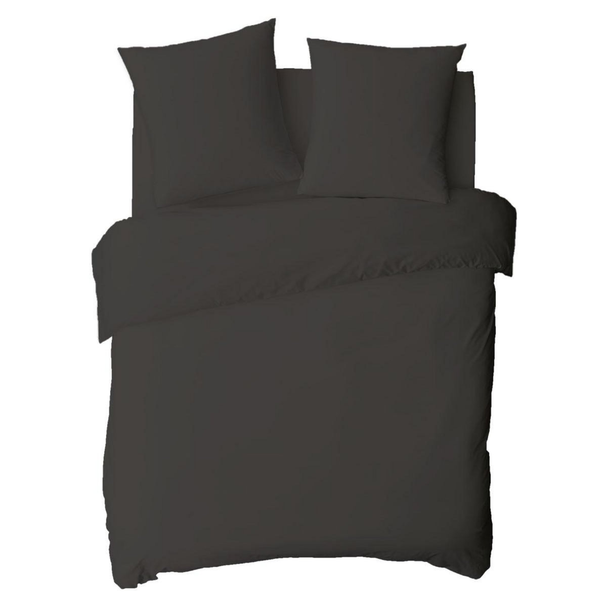 FUTURE HOME Drap housse uni en coton 57 fils
