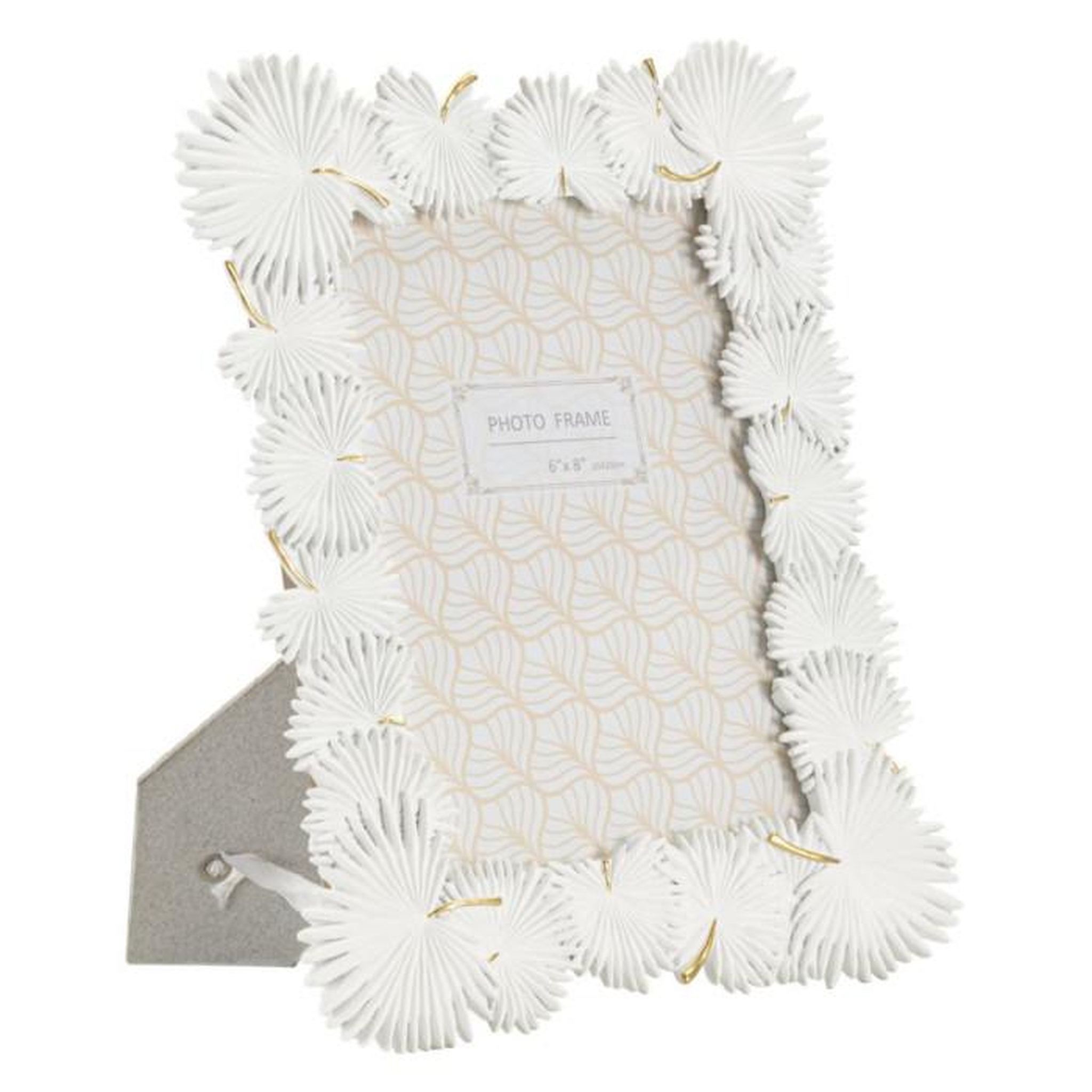 Paris Prix Cadre Photo Déco  Feuilles de Palmier  15x20cm Blanc