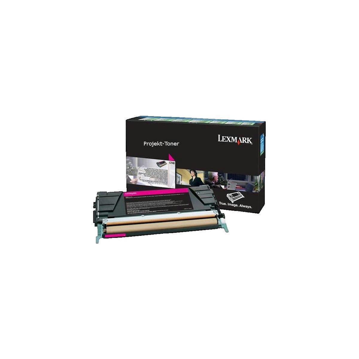 Lexmark Cartouche de toner Lexmark C748H3MG Magenta