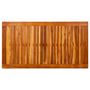 Voir la diapositive 4 : VIDAXL Table basse de jardin 110x60x45 cm Bois solide d'acacia