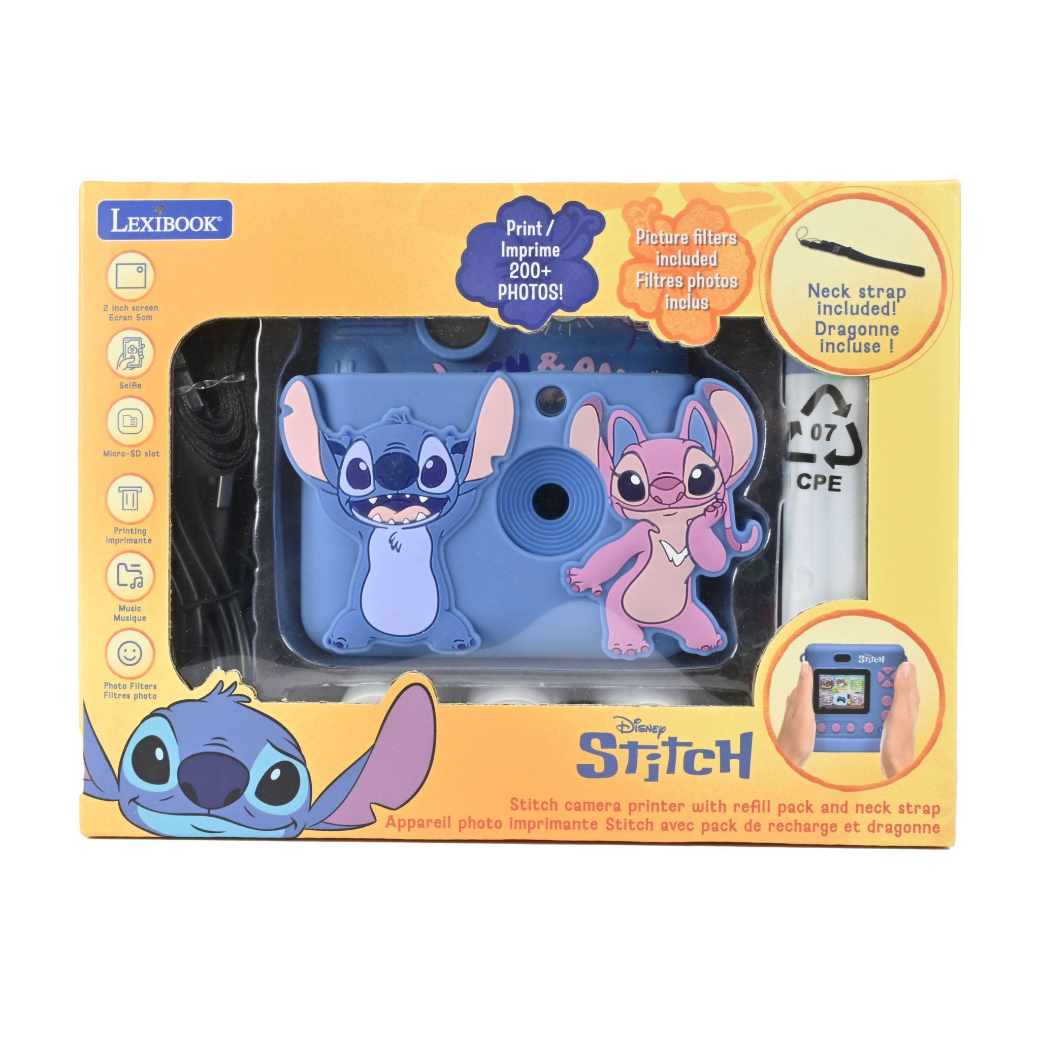 Voir la diapositive 3 : Lexibook Starcam® Print, pack caméra avec imprimante instantanée & carte SD