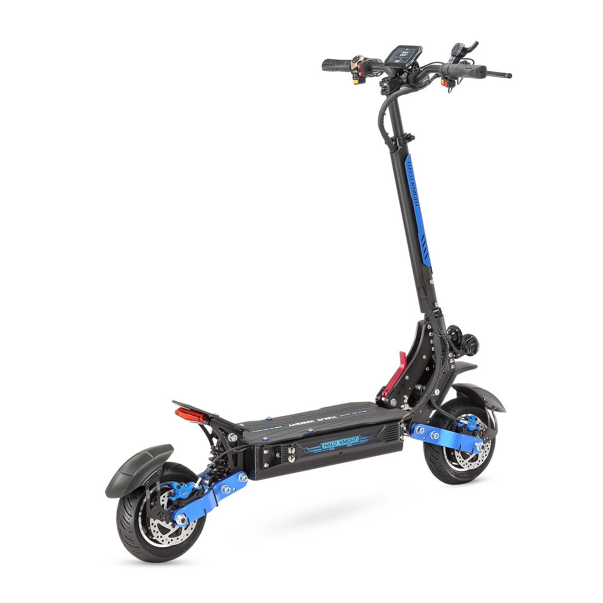 Voir la diapositive 5 : HALO KNIGHT Scooter électrique HALO KNIGHT T108 52V 28,8Ah, double moteurs, tout-terrain