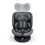 Voir la diapositive 4 : KINDERKRAFT Kinderkraft I-360 2 PLUS, siège auto 4 en 1, 40-150 cm, installation ISOFIX facile, 5 positions d'assise, de 0 à 36 kg, EASY SPIN 360° pour un chargement et un déchargement faciles, Gris